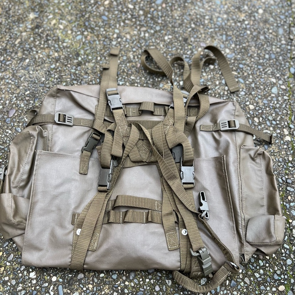 Men's Khaki Tactical Backpack